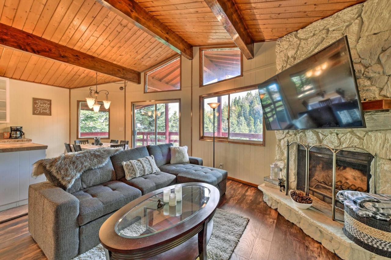 Lake Arrowhead Cabin With Deck And Stunning Mtn Views! San Bernardino Eksteriør bilde